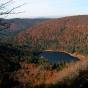 Le lac Vert , un des nombreux lac sous la ligne bleue des Vosges