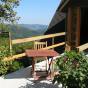 Terrasse à l'entrée de la chambre d'hôte